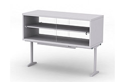 Надстройка сервисная МРЛ-22.2, шкаф из стали, двери стеклянные, исп. 2