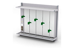 Надстройка титровальная МРЛ-27.2, пристенная, исп. 2, 5 штативов