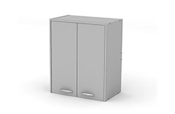 Навесной шкаф настенный, длина 600 мм, двери из ДСП Навесной шкаф настенный, длина 600 мм, двери из ДСП