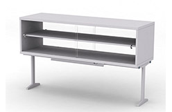 Надстройка сервисная МРЛ-22.3, шкаф из стали, двери стеклянные, исп. 2