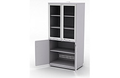 Шкаф для реактивов ШЛ-04.2, двери металл