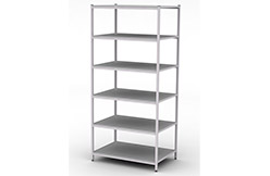 Стеллаж МРЛ-37.4, глубина 600 мм, 6 полок, металл Стеллаж МРЛ-37.4, глубина 600 мм, 6 полок, металл