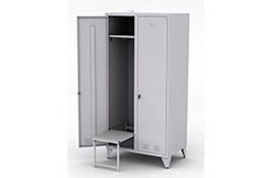 Шкаф для одежды ШЛ-08.4, со скамейкой Шкаф для одежды ШЛ-08.4, со скамейкой