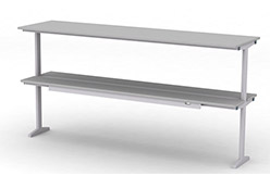 Надстройка сервисная МРЛ-22.3, полка из ЛВД, островная, исп. 1