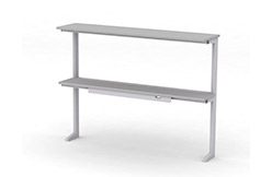 Надстройка сервисная МРЛ-21.2, полка из ЛДСП, пристенная, исп. 1