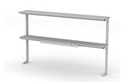 Надстройка сервисная МРЛ-21.3, полка из ЛДСП, пристенная, исп. 1