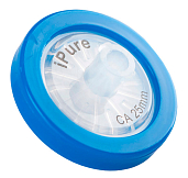 Шприцевые фильтры membrane solutions, птфэ гидрофильные, 0,45 мкм, ⌀ 25 мм, нестерильные, 100 шт/уп