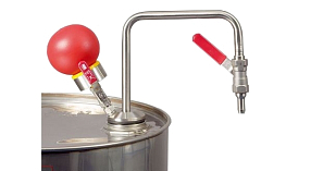 Насос для растворителей для запаянных фольгой канистр, ручной Насос для растворителей для запаянных фольгой канистр, ручной