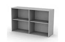 Навесной шкаф настенный открытый, длина 1200 мм, без дверей Навесной шкаф настенный открытый, длина 1200 мм, без дверей