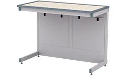 Стол лабораторный СЛ-06.10, глубина 620 для работы стоя, искусственный кварцевый камень