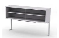 Надстройка сервисная МРЛ-21.3, шкаф из стали, двери стеклянные, исп. 2 Надстройка сервисная МРЛ-21.3, шкаф из стали, двери стеклянные, исп. 2