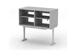 Надстройка сервисная МРЛ-22.1, шкаф из ЛДСП, двери стеклянные, исп. 2 Надстройка сервисная МРЛ-22.1, шкаф из ЛДСП, двери стеклянные, исп. 2