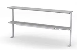 Надстройка сервисная МРЛ-21.4, полка из ЛДСП, пристенная, исп. 1