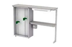 Надстройка титровальная МРЛ-26.1, пристенная, исп. 1, 2 штатива, 2 полки