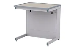 Стол лабораторный СЛ-06.10, глубина 750 для работы стоя, бесшовный керамогранит