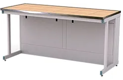 Стол лабораторный усиленный СЛ-11.4, глубина 620, для работы стоя, керамогранит