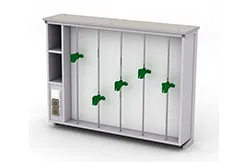 Надстройка титровальная МРЛ-25.2, пристенная, исп. 1, 5 штативов