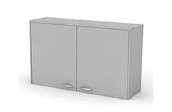 Навесной шкаф настенный, длина 1200 мм, двери из ДСП